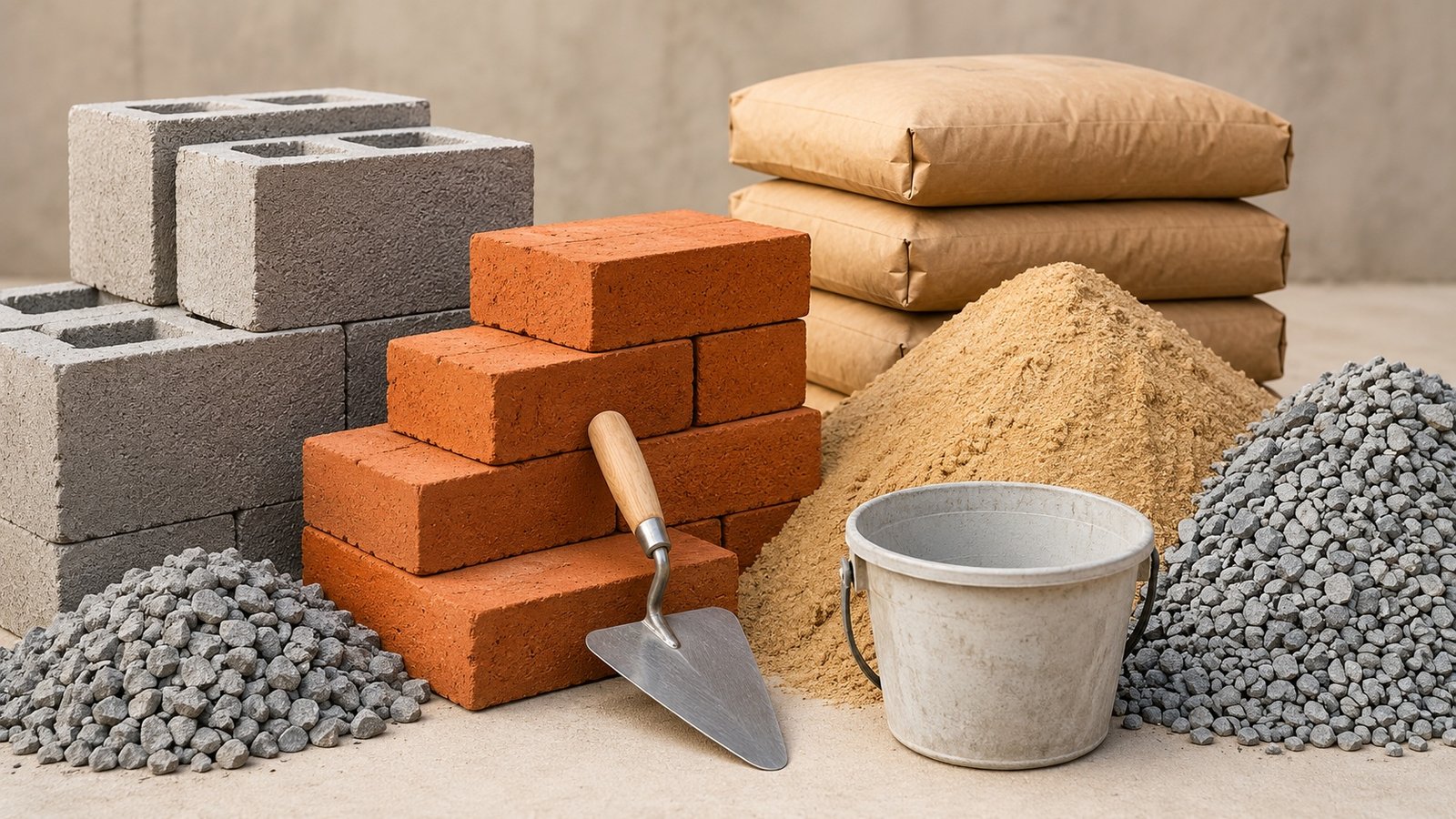 Materiais de construção